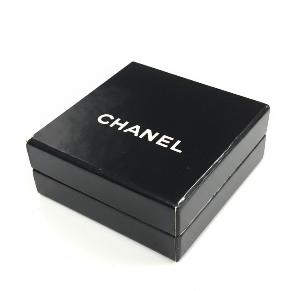 CHANEL Vintage Gold Rope Chain Hoop Earrings Clip-On Statement 80s Classic ✨ - Picture 6 of 6